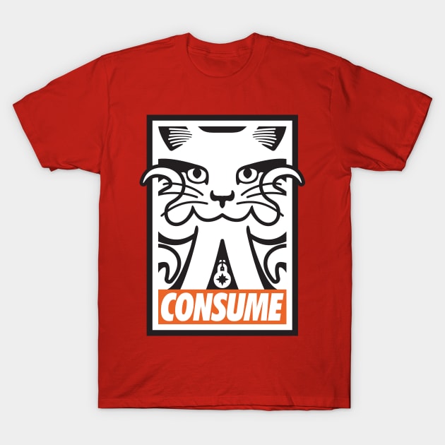 CONSUME T-Shirt by DCLawrenceUK